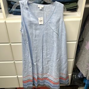 J. Jill Size Small chambray dress with pockets